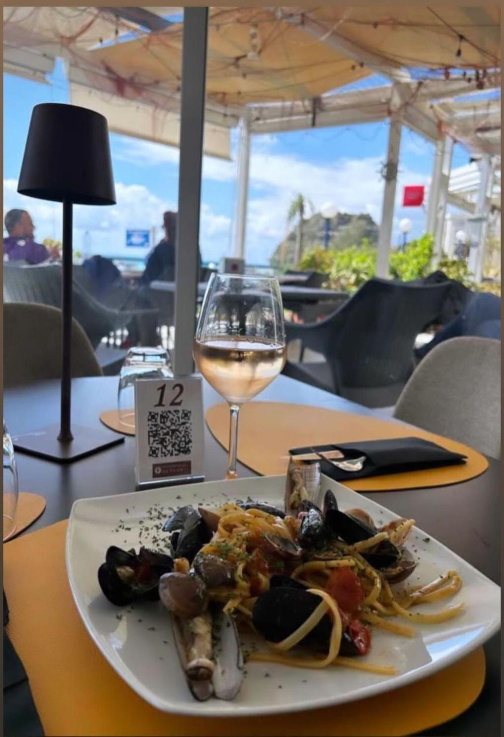 Hotel Ristorante Mareblu อามันเตีย ภายนอก รูปภาพ